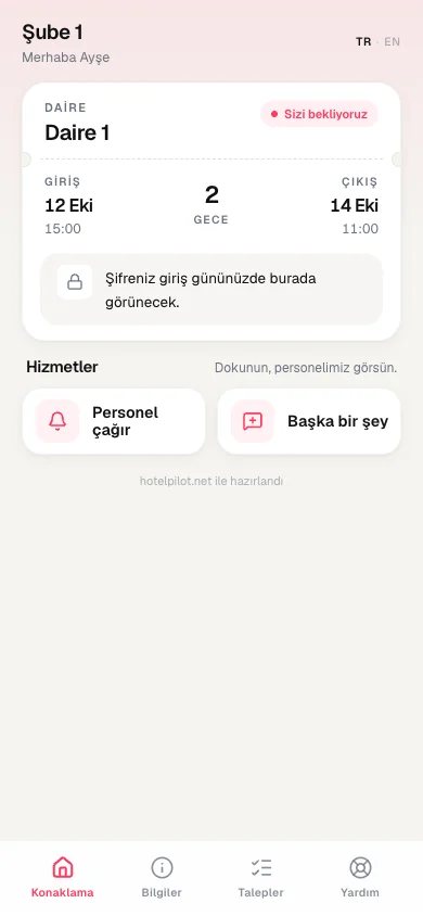 Girişten önce